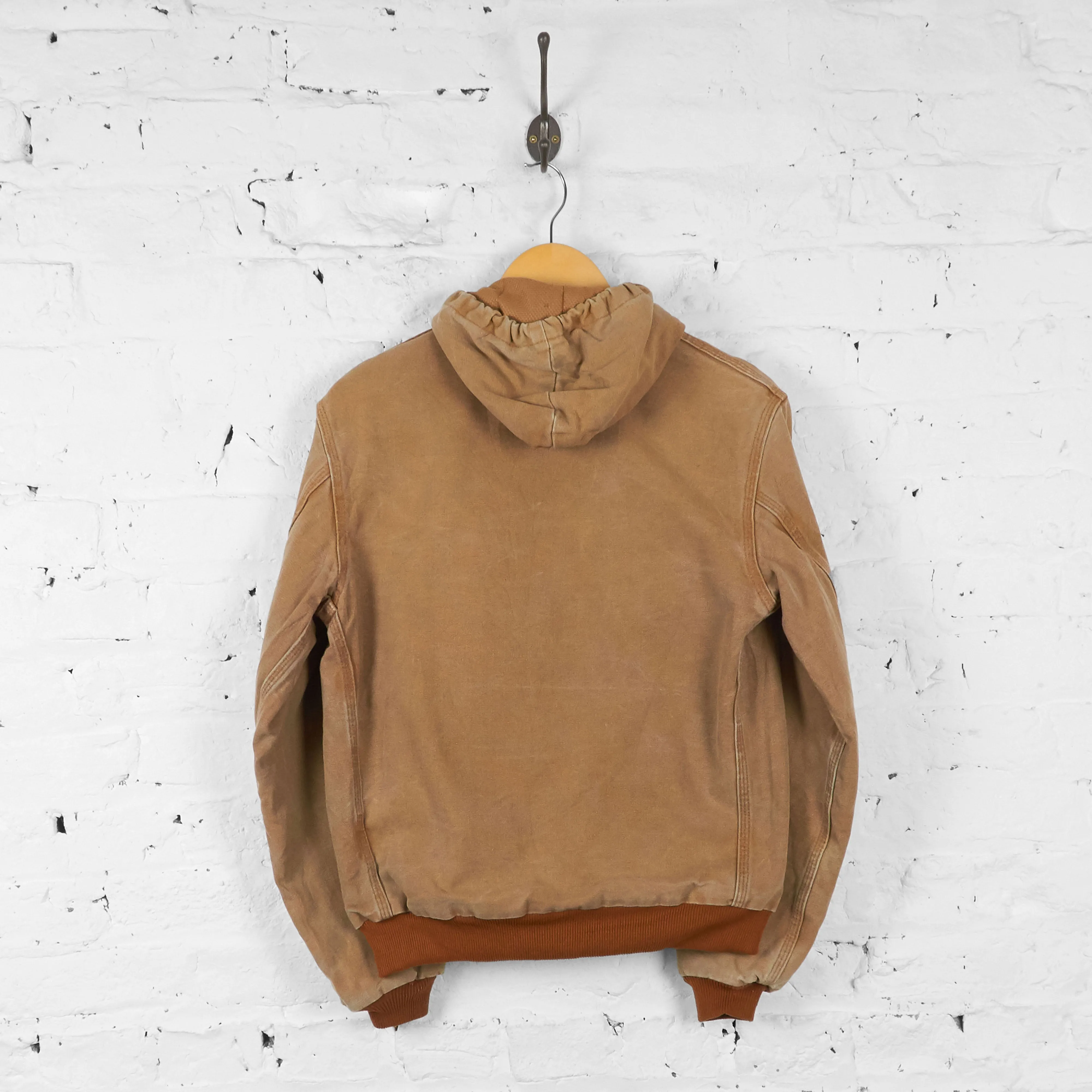 Kids Carhartt Hooded Jacket - Brown - L Boys