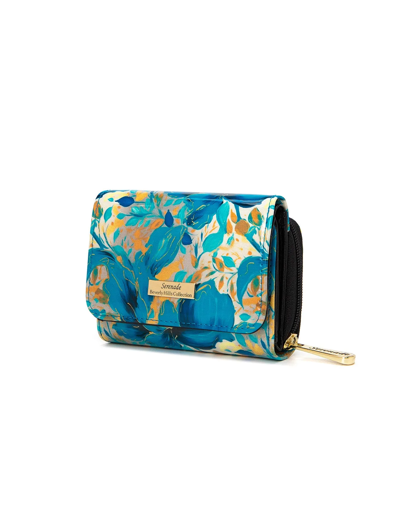 KIRRILY SML PATENT LEATHER WALLET WITH RFID- WSN9403