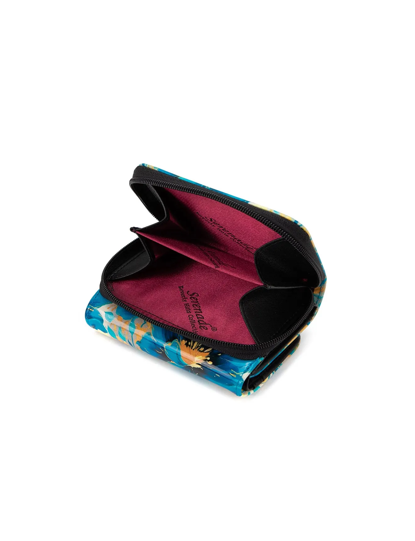 KIRRILY SML PATENT LEATHER WALLET WITH RFID- WSN9403