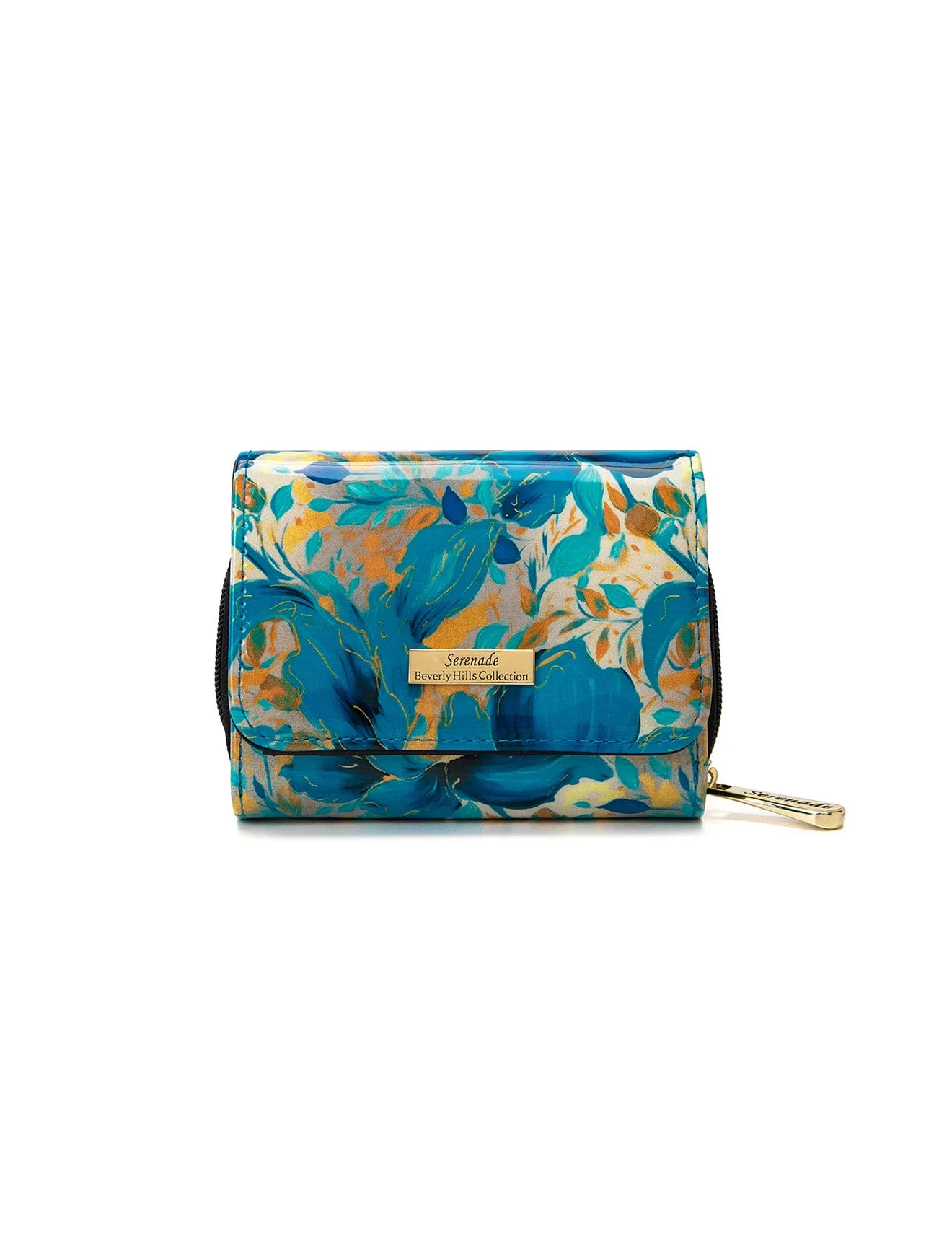 KIRRILY SML PATENT LEATHER WALLET WITH RFID- WSN9403
