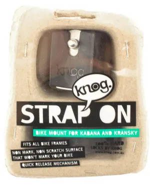KNOG STRAP ON QR Bike Lock Mount Bracket For KABANA / KRANSKY Universal NEW