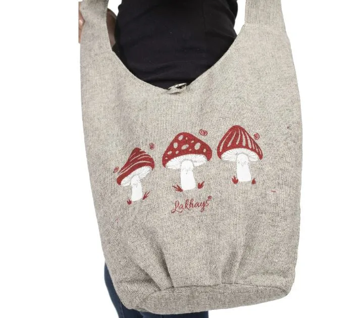 Lakhay's - Printed Jhola Shoulder Bag