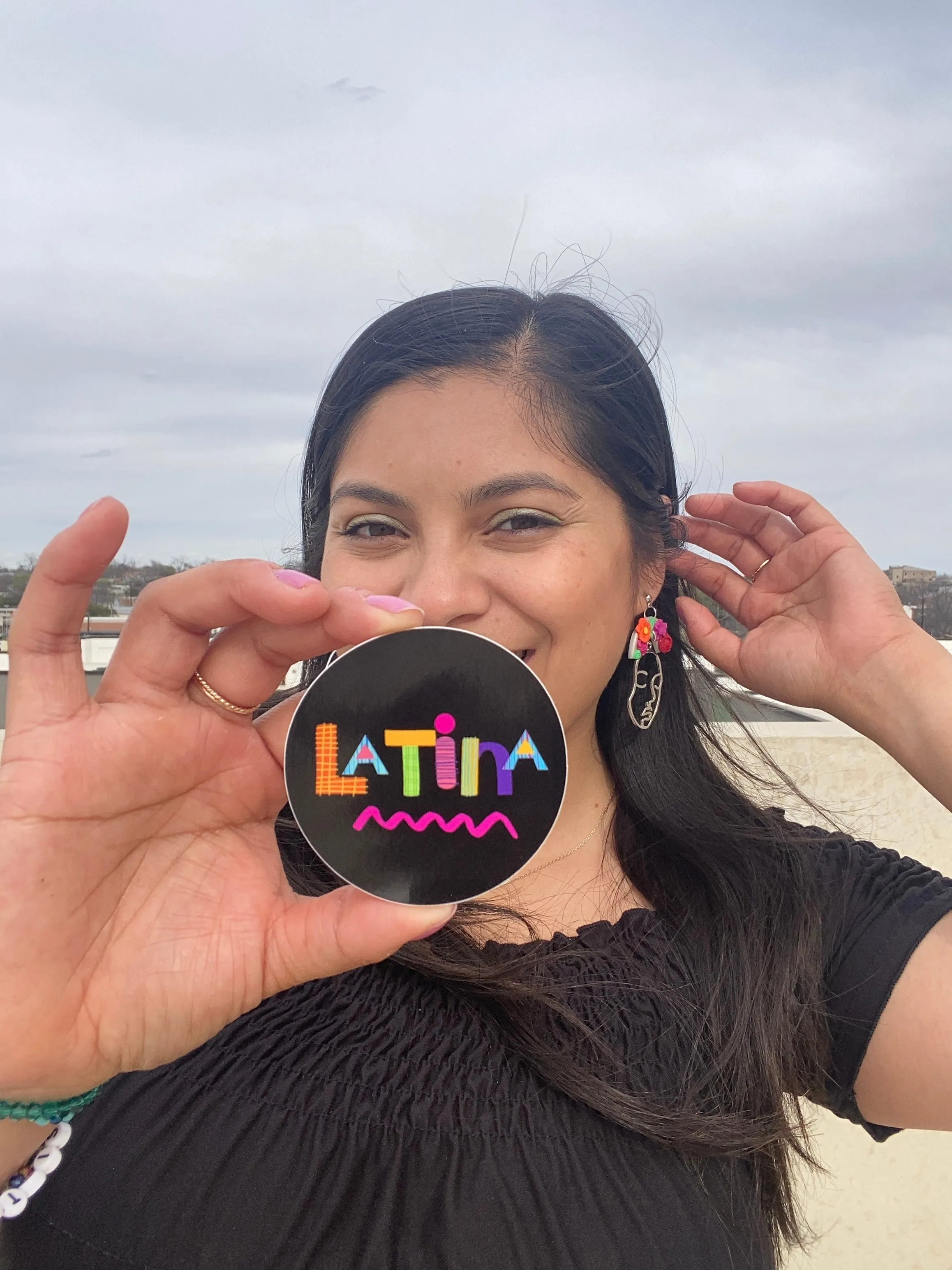 Latina sticker