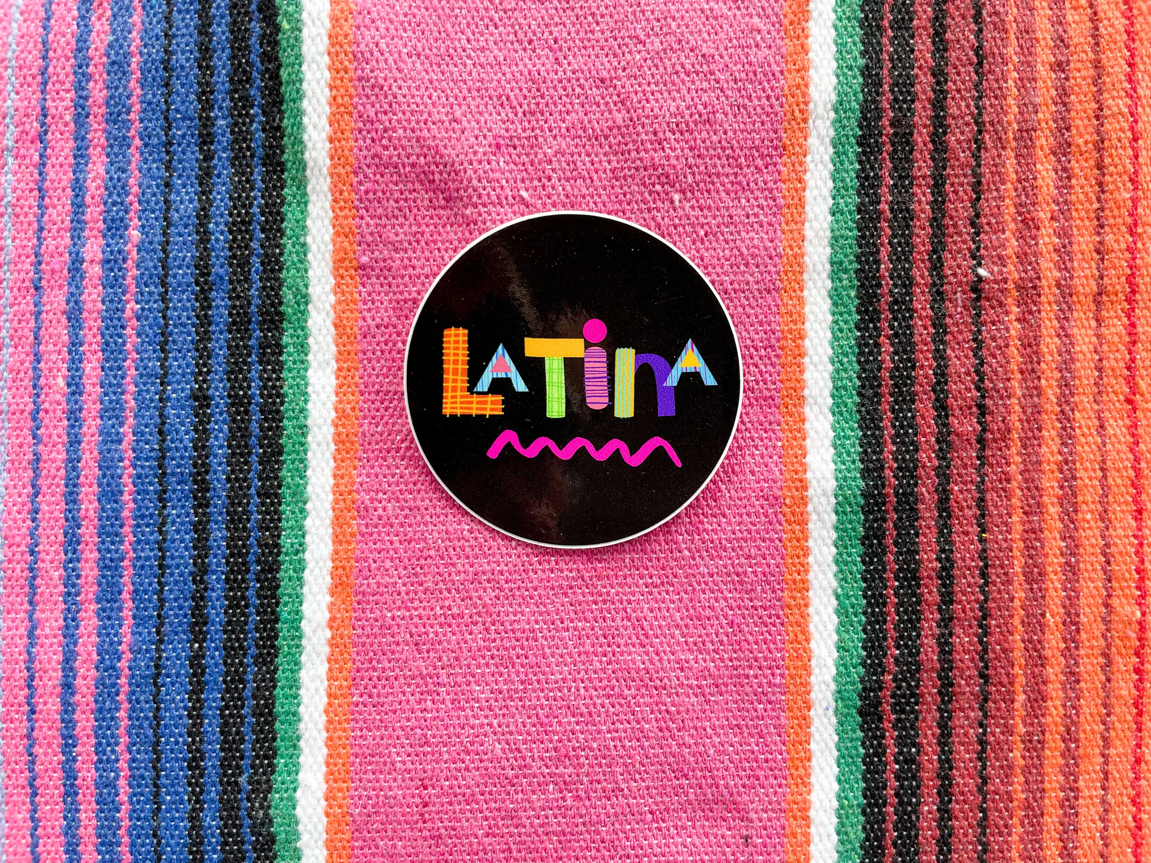 Latina sticker