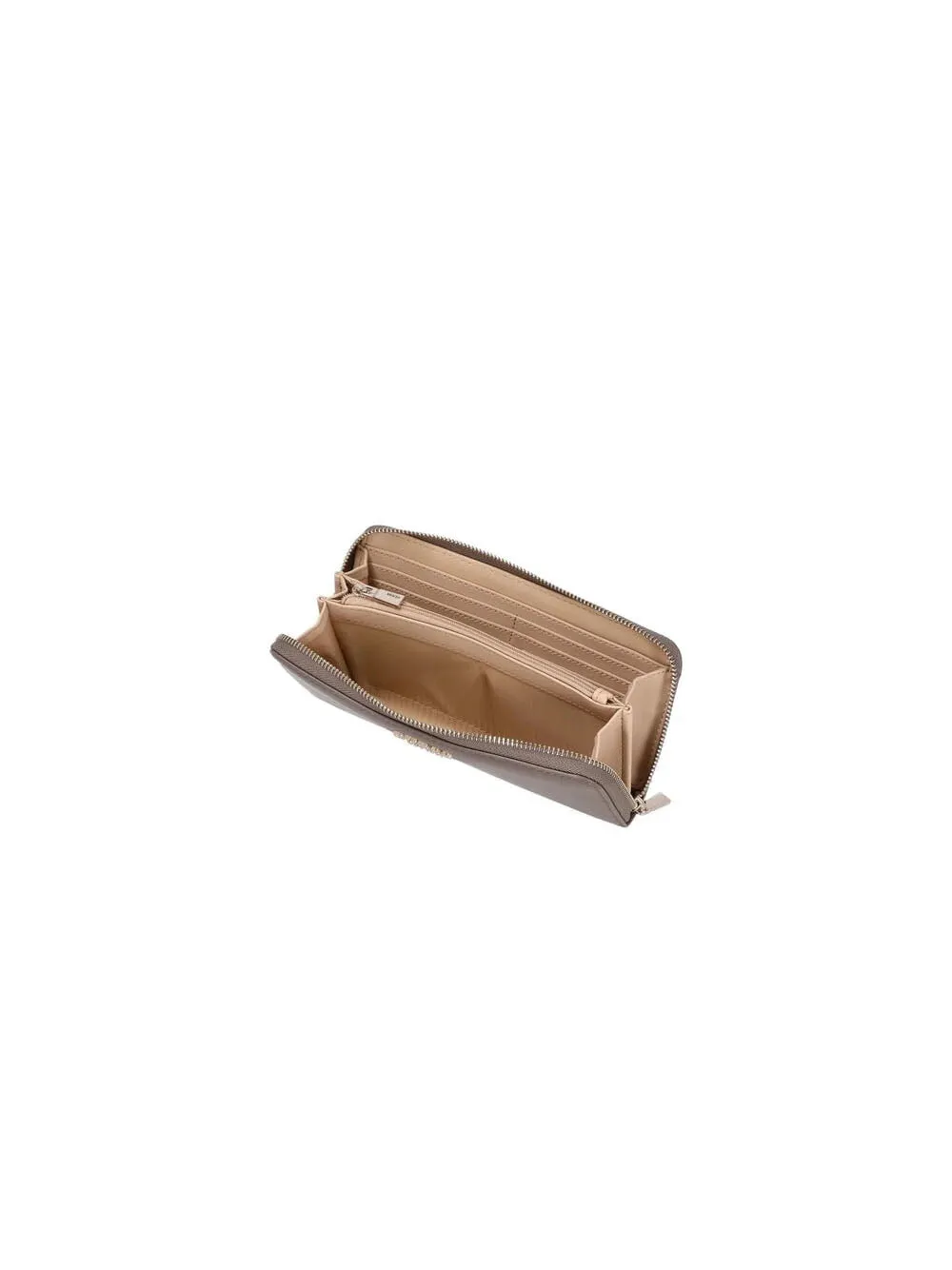 Laurel Slg Large Zip Around - Dark Taupe