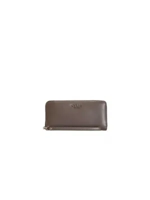 Laurel Slg Large Zip Around - Dark Taupe