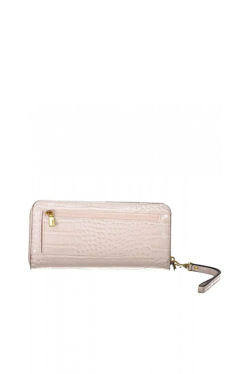 Laurel Slg Large Zip Around - Pale Rose