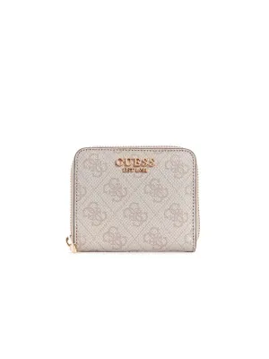 Laurel Slg Small Zip Around - Dove Logo