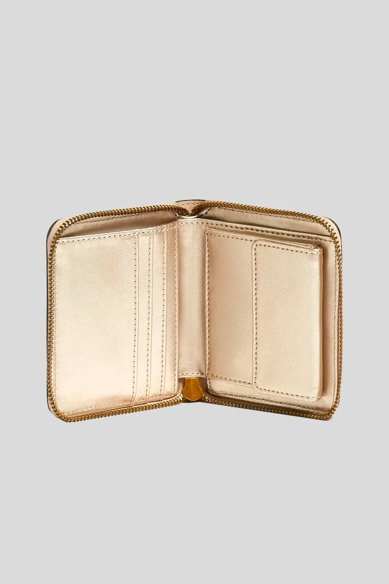 Laurel Slg Small Zip Around - Light Rum