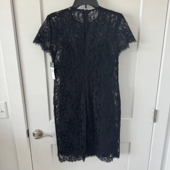 Lauren Ralph Lauren Black Lace Dress