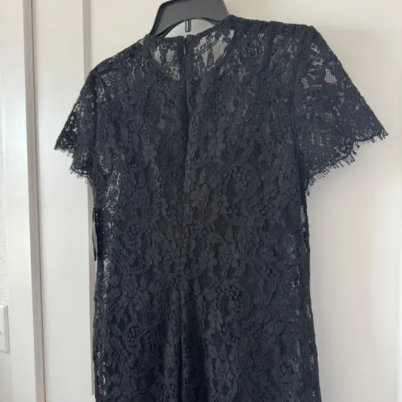 Lauren Ralph Lauren Black Lace Dress