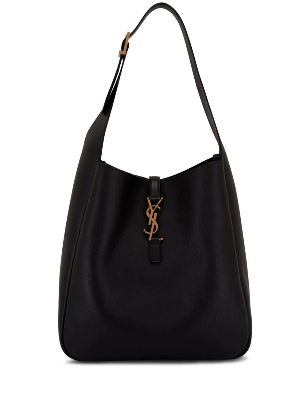 Le 5 à 7 large leather shoulder bag