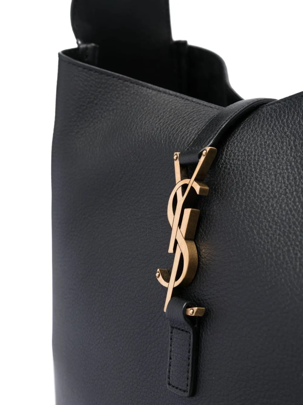 Le 5 à 7 large leather shoulder bag
