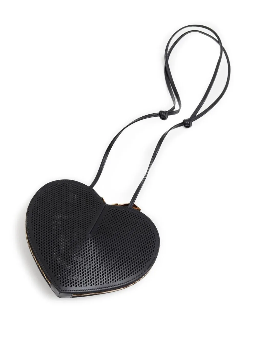 Le coeur net leather crossbody bag