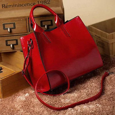 Leather Bags Handbags Women Famous Brands Big Women Casual Bags Trunk Tote Spanish Brand Shoulder Bag Ladies large Bolsos Mujer