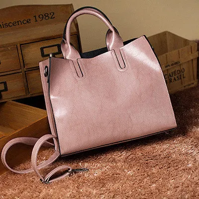 Leather Bags Handbags Women Famous Brands Big Women Casual Bags Trunk Tote Spanish Brand Shoulder Bag Ladies large Bolsos Mujer
