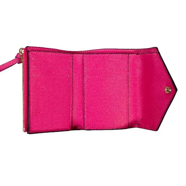 Leather Triwallet Butterfly