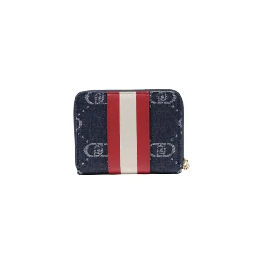 Liu Jo Women's Blue Zip Wallet 100% Polyester Spring/Summer Collection