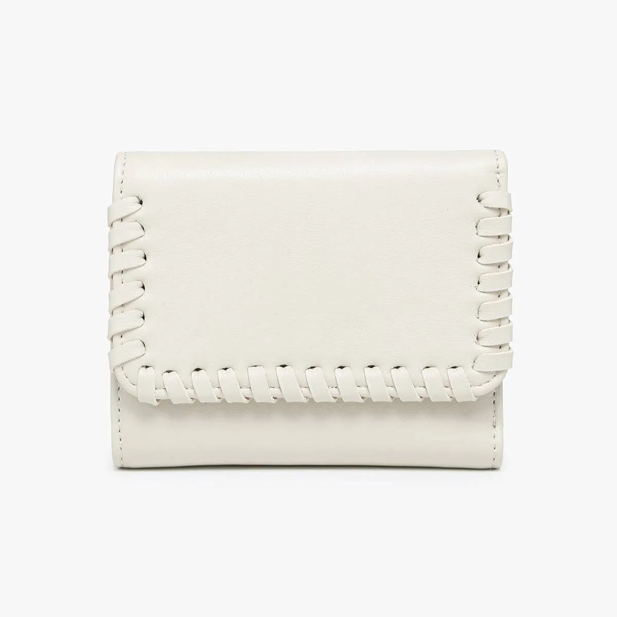 Logan Whipstitch Tri-fold Wallet