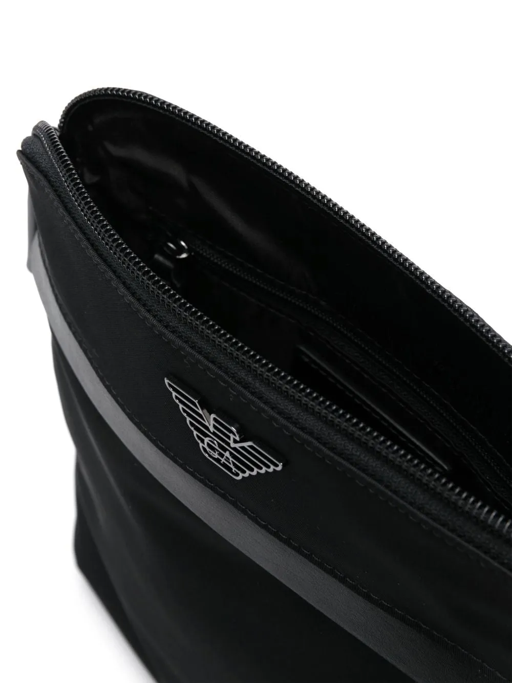 Logo nylon crossbody bag