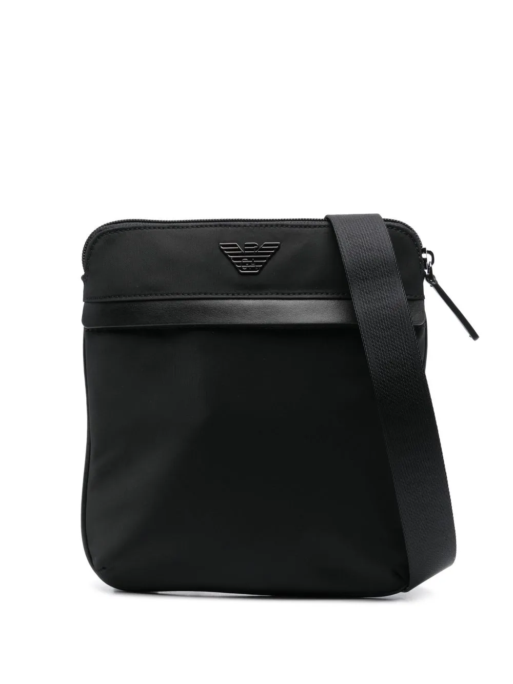 Logo nylon crossbody bag