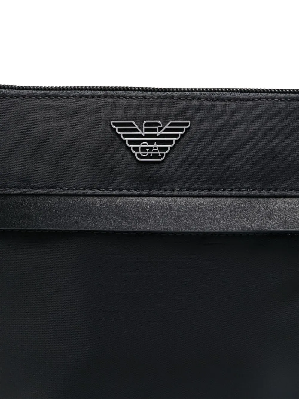 Logo nylon crossbody bag