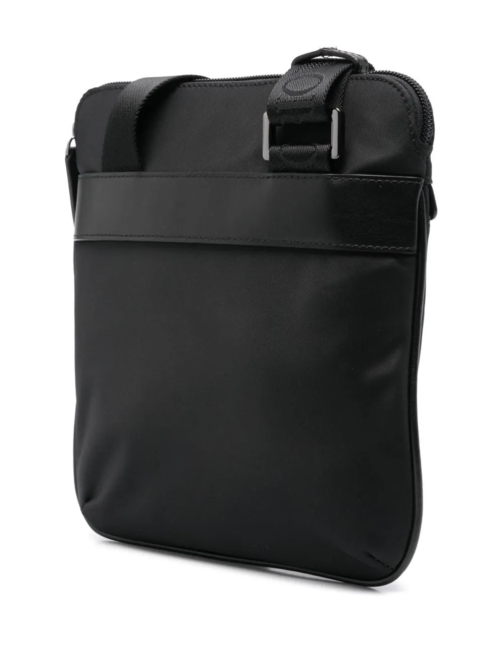 Logo nylon crossbody bag