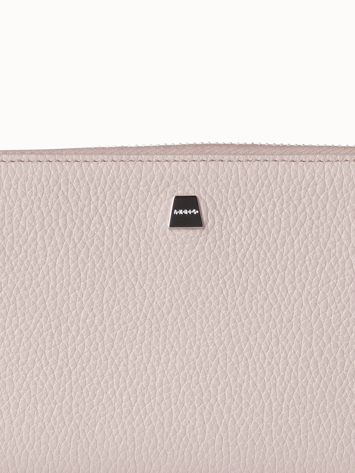 Long Zip Around Wallet in Leather