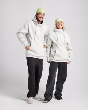 Loop Shred Hoodie Snow Marle