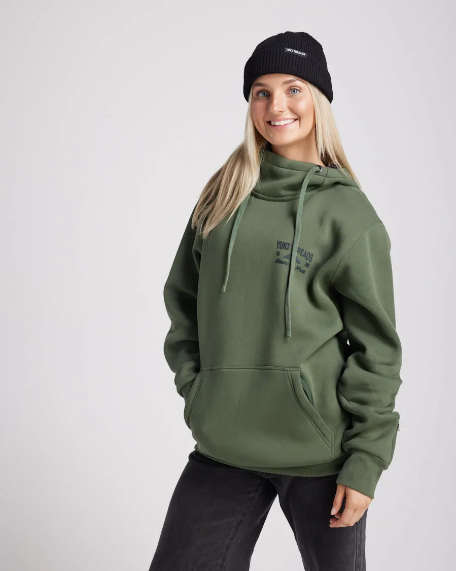 Loop Shred Hoodie Thyme