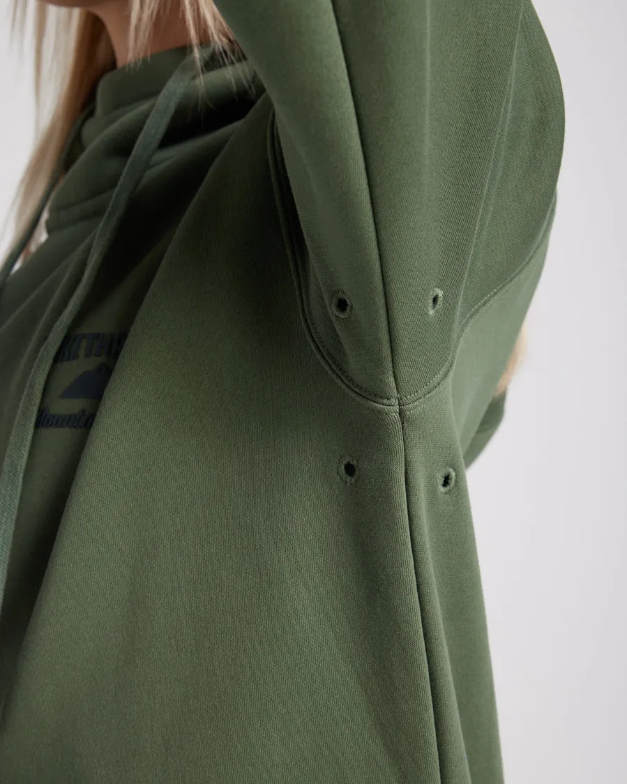 Loop Shred Hoodie Thyme