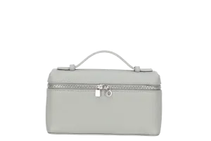 LORO PIANA EXTRA POCKET L19 EUCALYPTUS COLOR (50BD) TENDER CALF MOJA W LADIES, WITH STRAP, DUST COVER & BOX