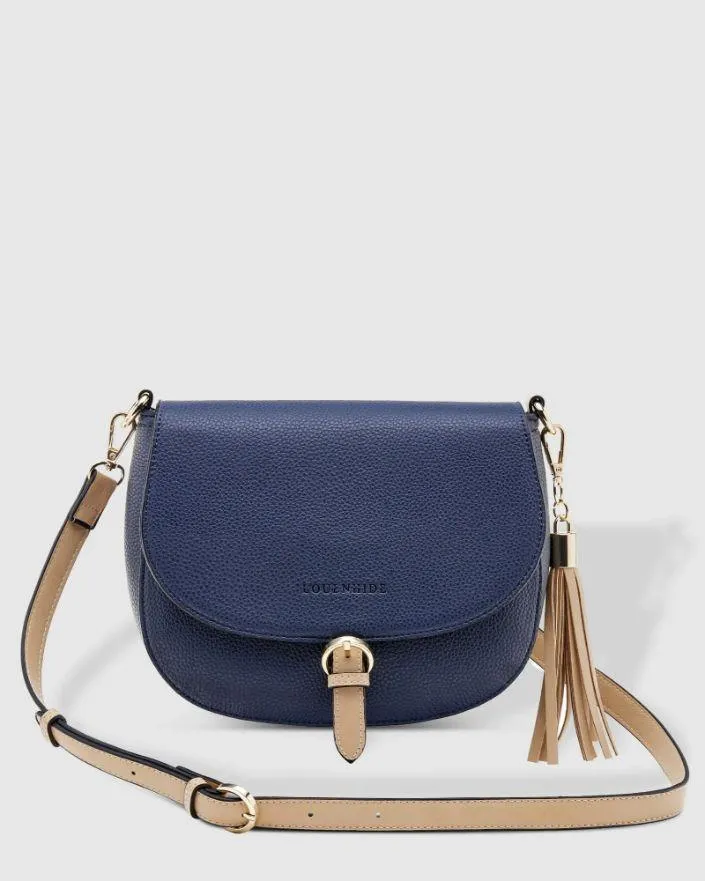 LOUENHIDE Andrea Crossbody Bag - Navy
