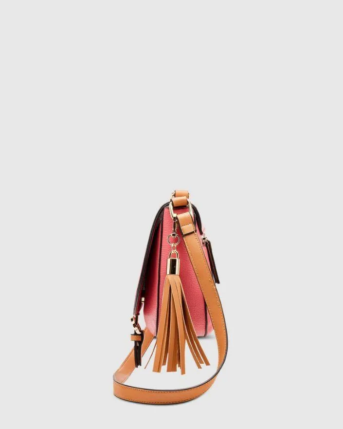 LOUENHIDE Andrea Crossbody Bag - Pomegranate