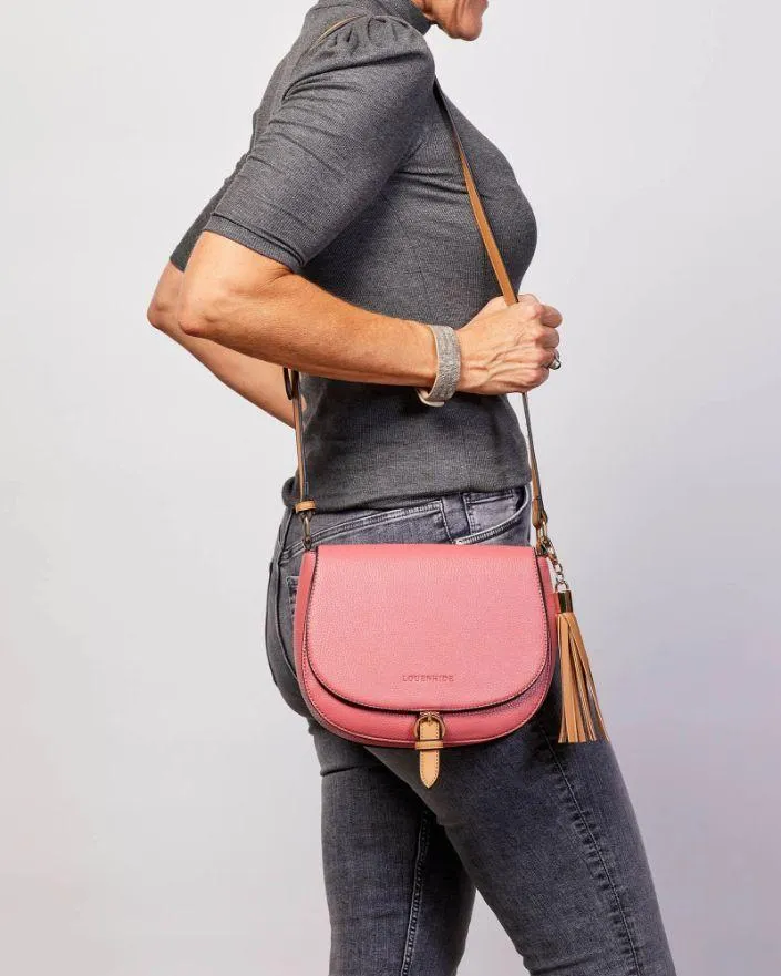 LOUENHIDE Andrea Crossbody Bag - Pomegranate