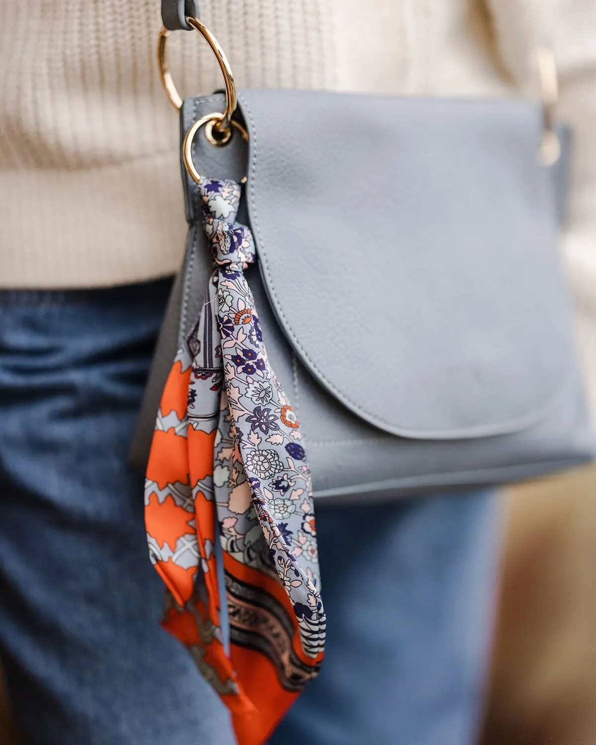 LOUENHIDE Baby Blaze Crossbody Bag - Chambray