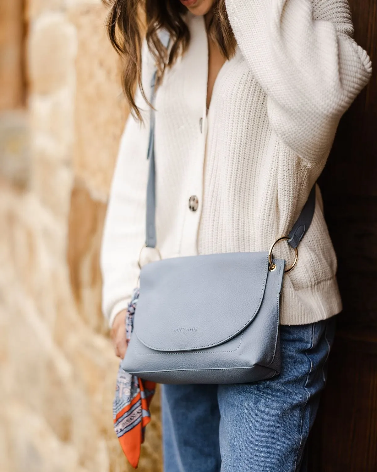 LOUENHIDE Baby Blaze Crossbody Bag - Chambray