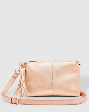 LOUENHIDE Baby Daisy Crossbody Bag - Pink Champagne