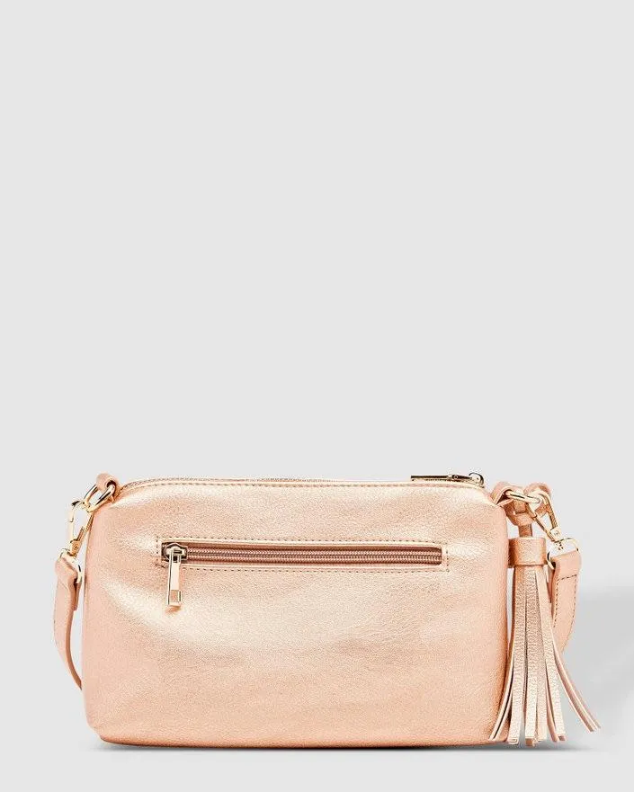 LOUENHIDE Baby Daisy Crossbody Bag - Pink Champagne