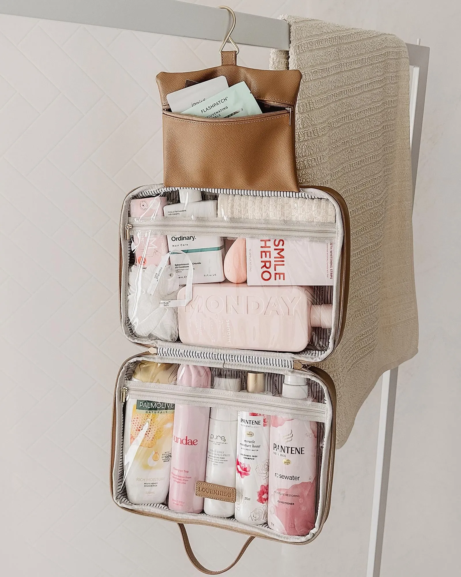LOUENHIDE Baby Emma Travel Case - Camel