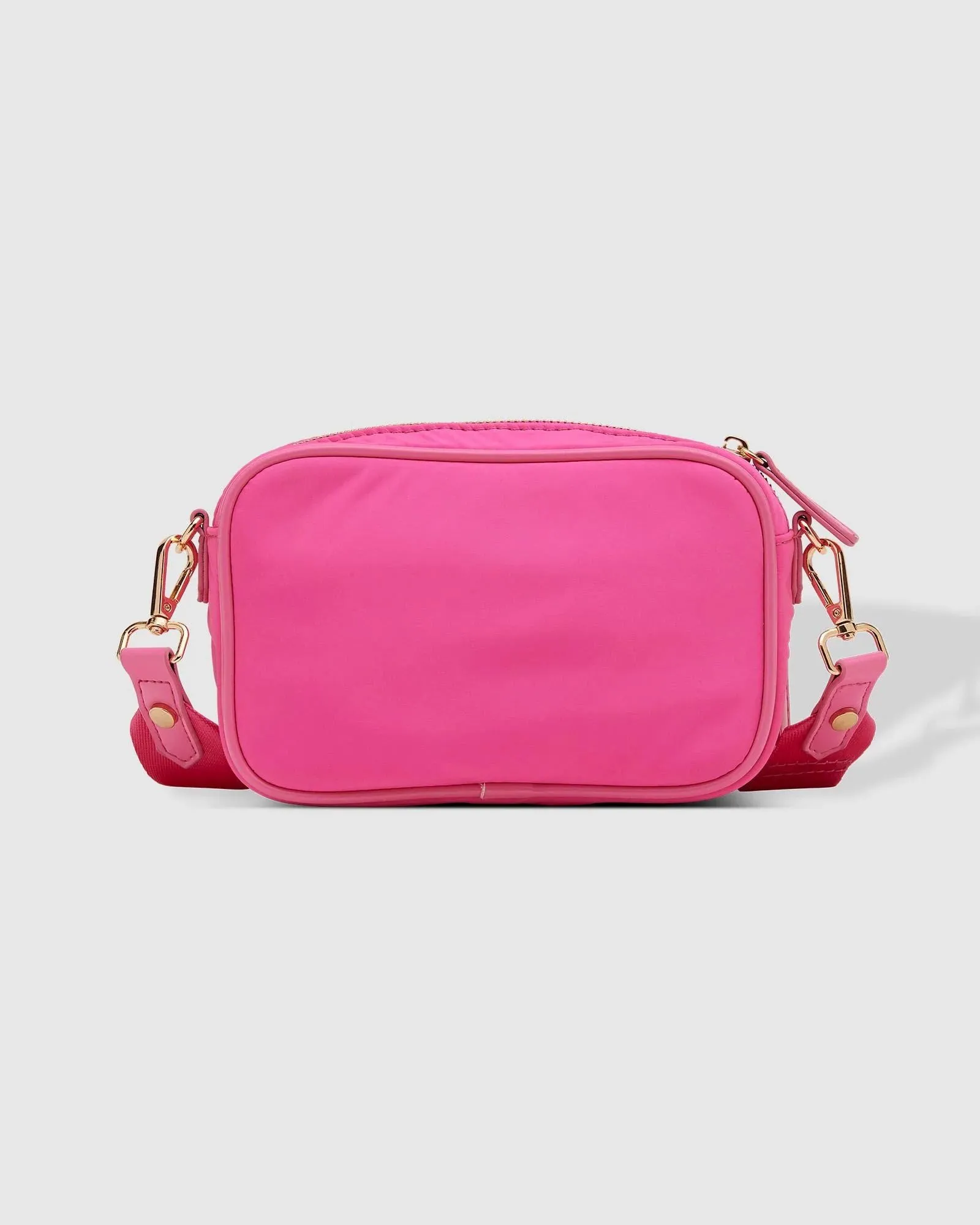 LOUENHIDE Cali Nylon Crossbody Bag - Pink