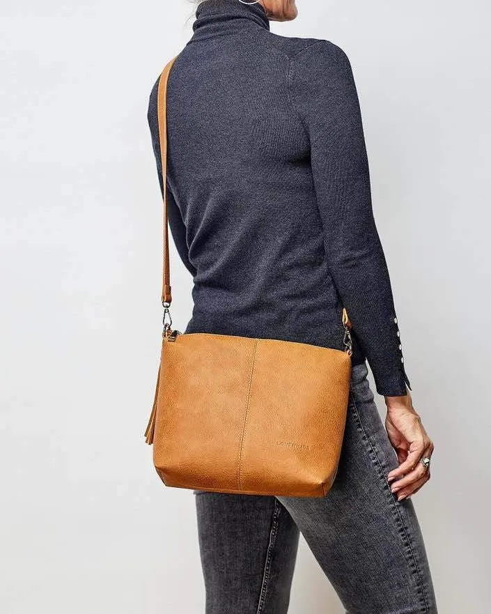 LOUENHIDE Daisy Crossbody Bag - Nutmeg