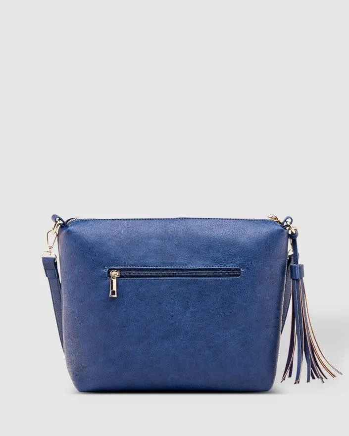 LOUENHIDE Daisy Crossbody Bag - Steel Blue