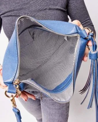 LOUENHIDE Daisy Crossbody Bag - Steel Blue