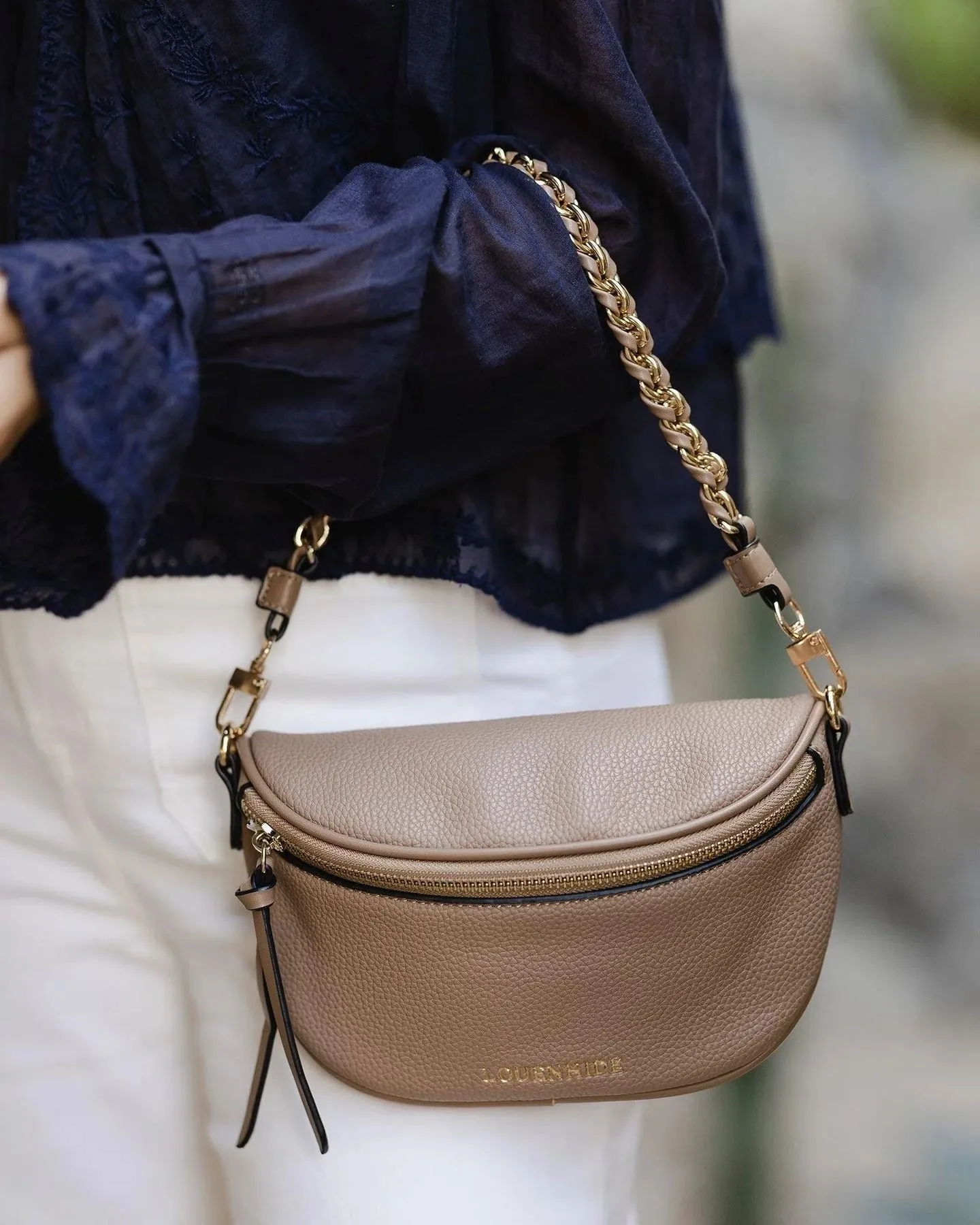 LOUENHIDE Halsey Sling Bag - Frappe