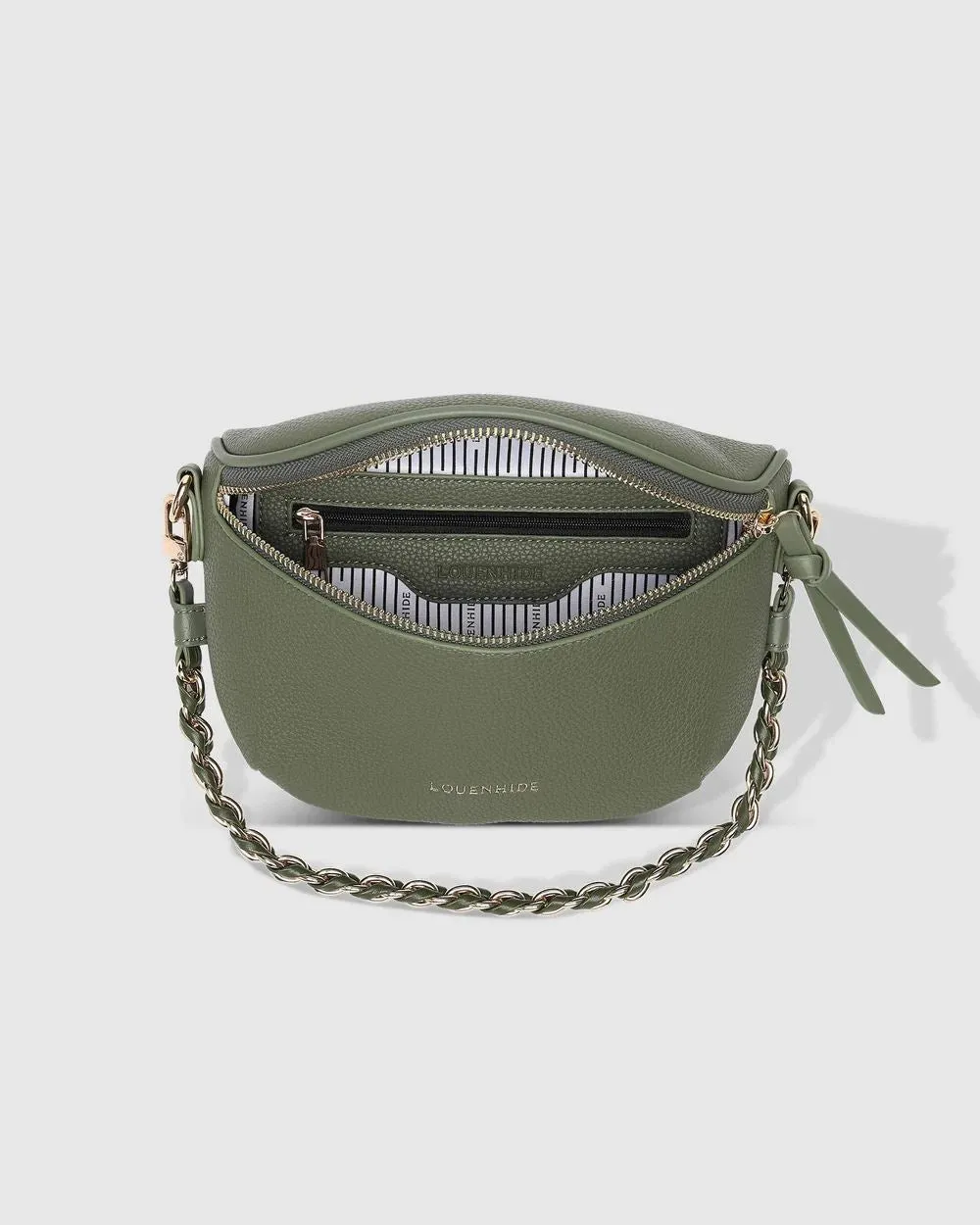 LOUENHIDE Halsey Sling Bag - Khaki