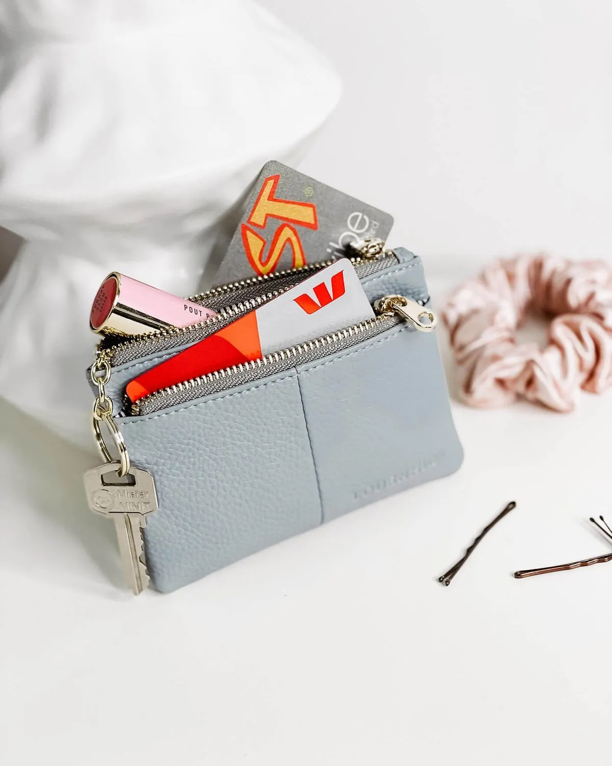LOUENHIDE  Ida Purse - Pale Blue