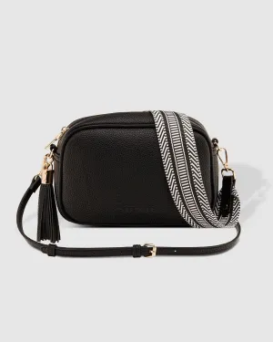 LOUENHIDE Jacinta Crossbody Bag - Black White