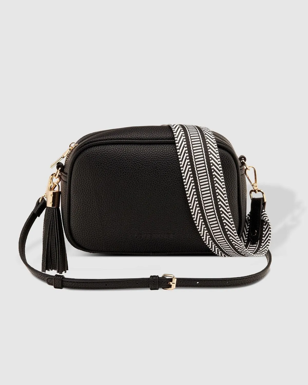 LOUENHIDE Jacinta Crossbody Bag - Black White