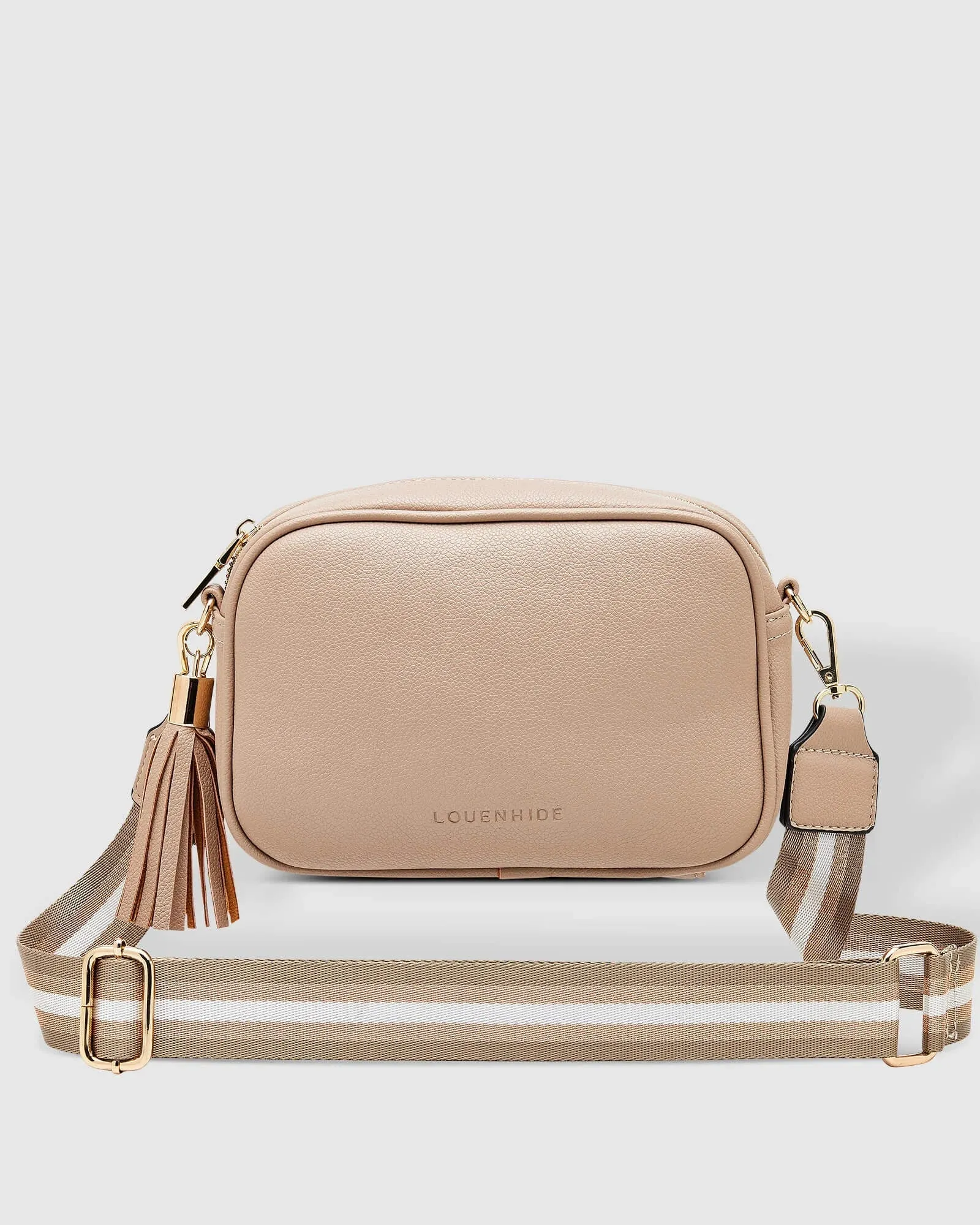 LOUENHIDE Jacinta Crossbody Bag - Metallic Stone